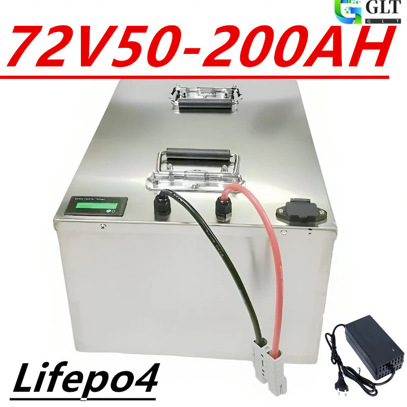 72V 40Ah Lifepo4 Battery Pack - 72V Lifepo4 Akku-Pack 50Ah/100Ah/120Ah/150Ah/200Ah mit Bluetooth