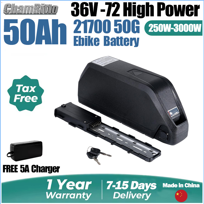 72V 50Ah 21700 Lithium Battery - 48V 30AH E-Bike Akku 21700 Zellen