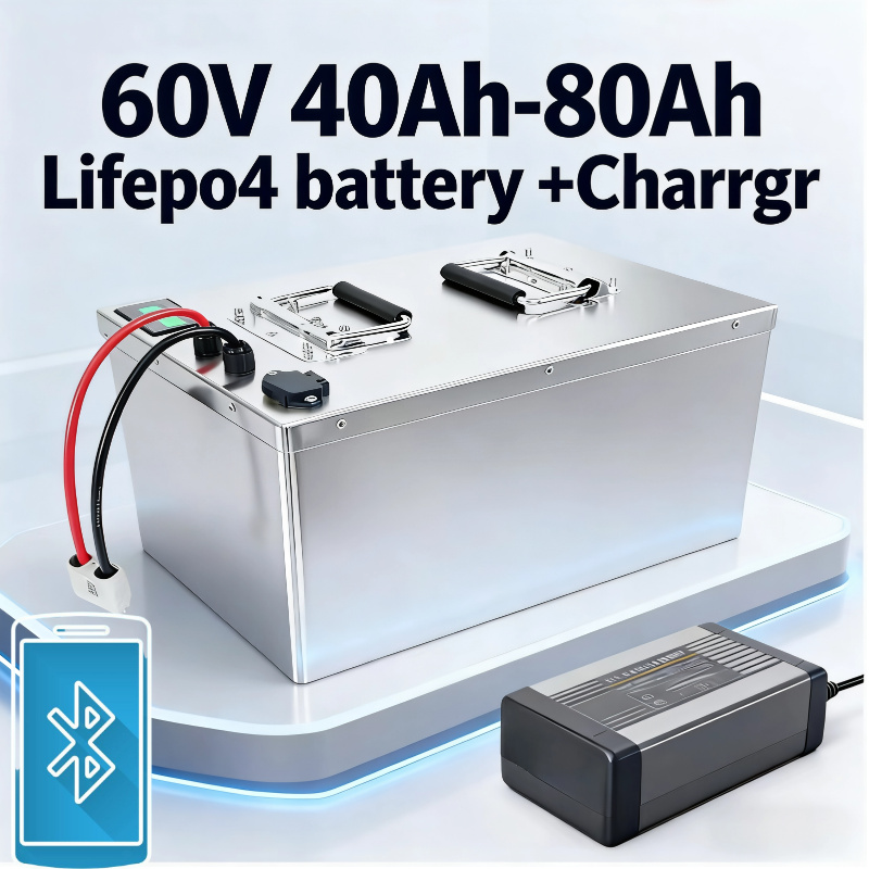 60V LiFePO4-Akku 40Ah 50Ah 60A – 60V 50Ah Electric Scooter Battery Bewertung und Preis