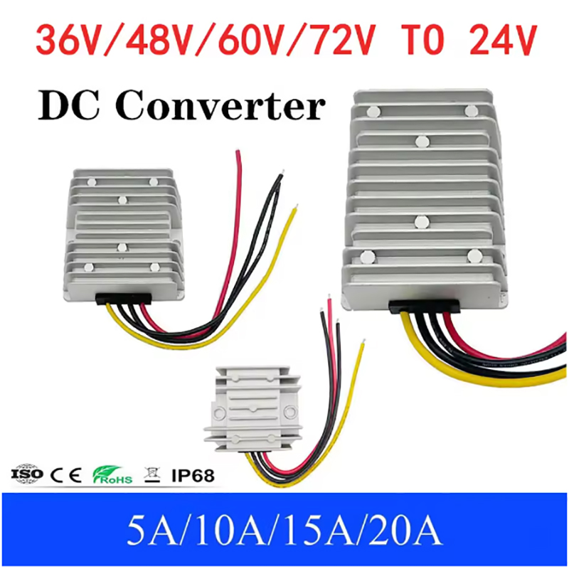 36V 48V 60V 72V 30-90V zu 24V  – 72V 15A Fast Charger Bewertung und Preis