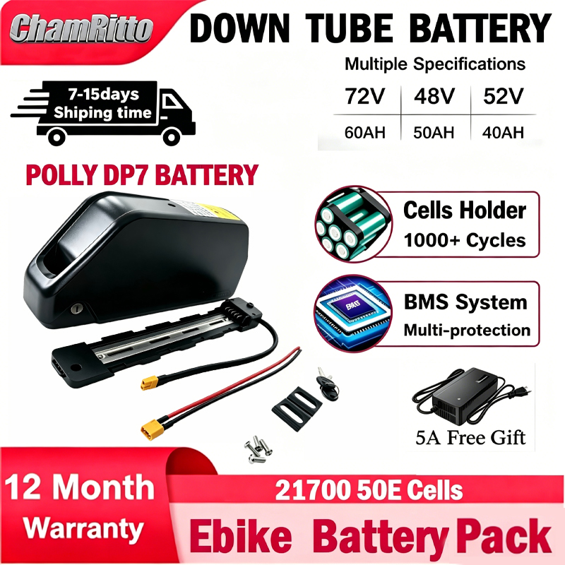 E-Bike Cham-Rider 36V 48V 52V  – 72V 50Ah 21700 Lithium Battery Bewertung und Preis