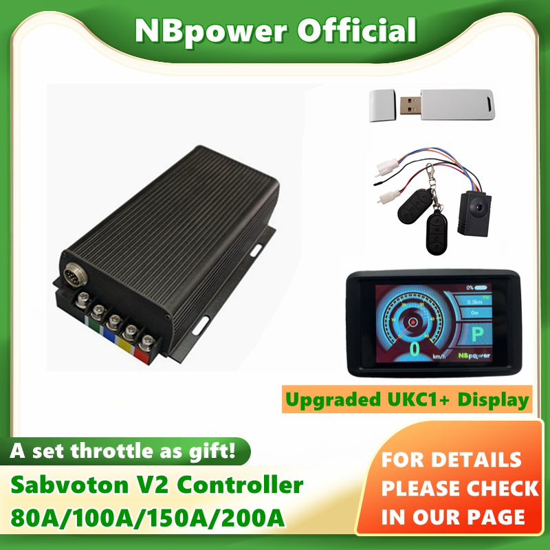 Sabvoton V2 72V 200A/150A/100A – 72V 100A Sabvoton Controller Bewertung und Preis
